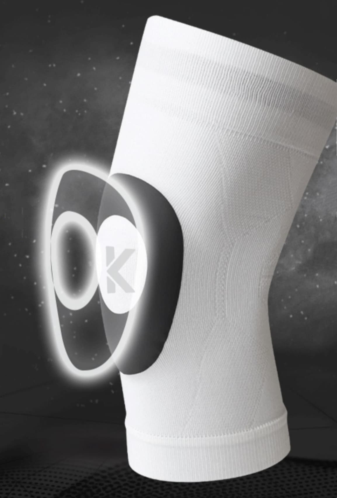 CoreFlex Compression Knee Sleeve (Single, Unisex)