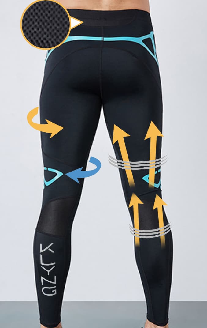 Klyng Men's PowerFlex Pickleball Compression Pants