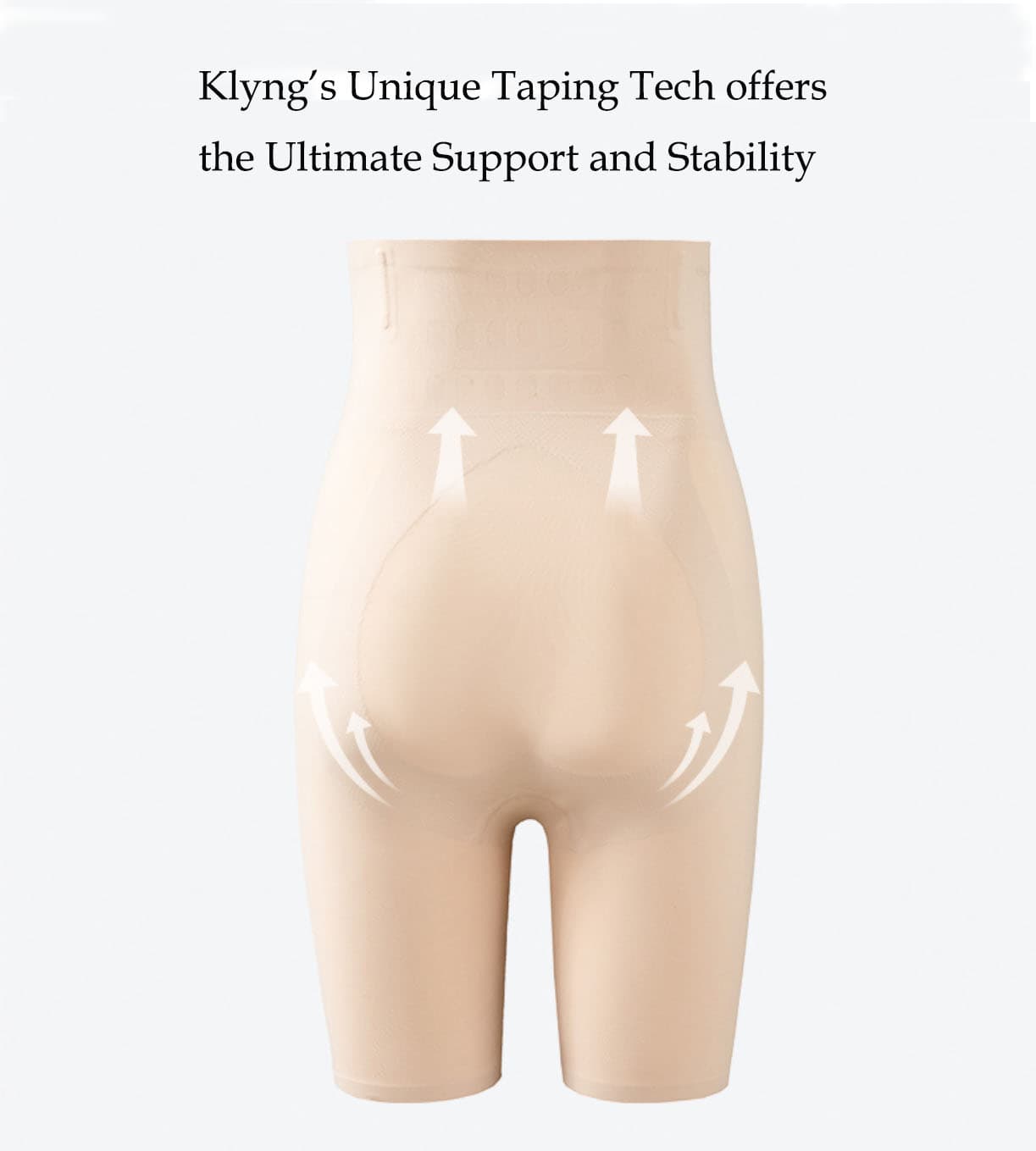 Klyng Women PowerCore Super High-Waist Compression Short